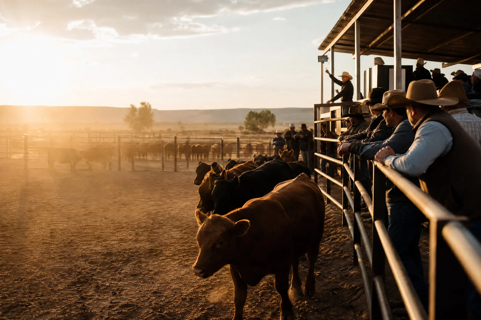 Livestock auction
